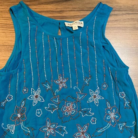 Idyllwind Women’s Floral Tank Top - Picture 2 of 3